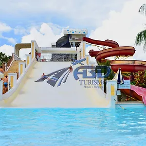 Apartamento Lacqua Diroma Hotel Com Lazer Completo 24 Horas, Caldas Novas